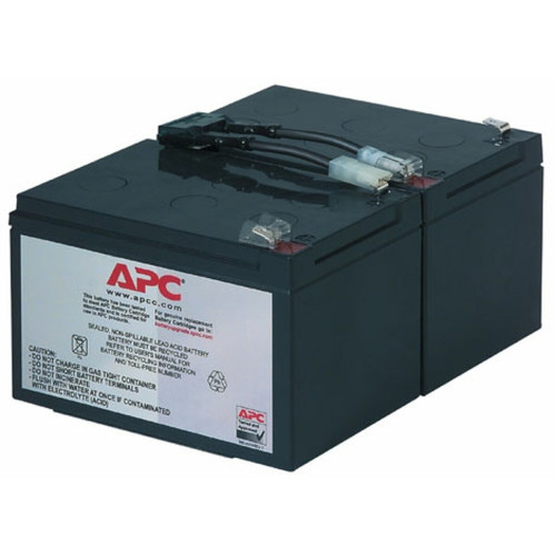 APC - APC Replacement battery cartridge #6 - Acide de plomb - Pour onduleur APC  - Onduleur APC