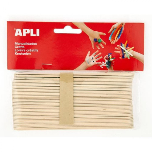 Apli - APLI Sachet de 40 bâtons - En bois naturel Apli  - Apli