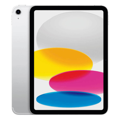 Apple - Apple iPad 2022 (10e génération) 10,9" 64 Go Wi-Fi Argent (Silver) MPQ03FD/A Apple  - Bons Plans iPad