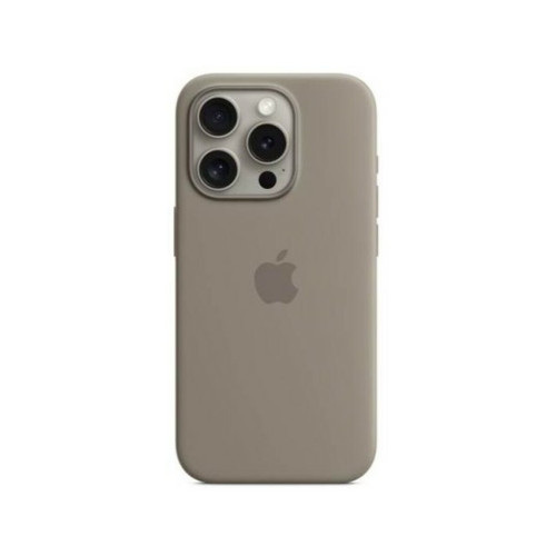 Apple - Coque iPhone Silicone MagSafe iPhone15 Pro Max - Gris Apple  - Accessoires iPhone SE Accessoires et consommables