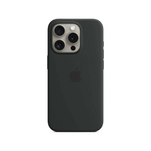 Apple - Coque iPhone Silicone MagSafe iPhone15 Pro Max - Noir Apple  - Accessoires Apple Accessoires et consommables