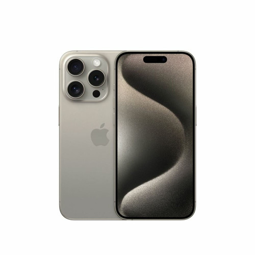 Apple - iPhone 15 Pro - 5G - 8/128 Go - Natural Titanium Apple  - Smartphone