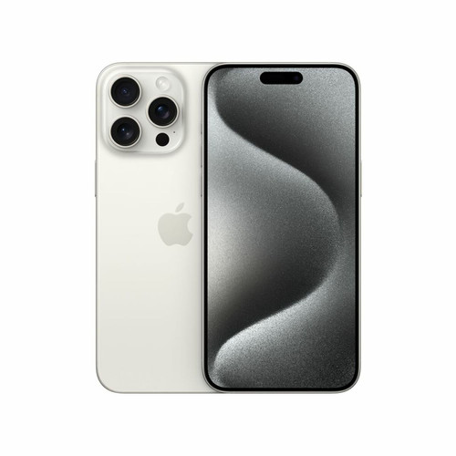 Apple - iPhone 15 Pro Max - 5G - 8/512 Go - Blanc Titanium Apple  - iPhone 15 Smartphone
