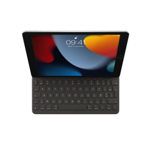 Apple - Etui avec clavier bluetooth Smart Keyboard iPad (7e+8+9 gen) iPad Air FR Apple  - Apple Smart Keyboard Accessoires et consommables