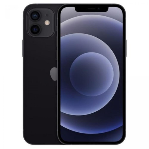 Apple - iPhone 12 Mini Téléphone Intelligent 5.4" Super Retina XDR OLED A14 64Go iOS 14 Noir Apple  - Découvrez notre sélection de produits Seconde vie Apple