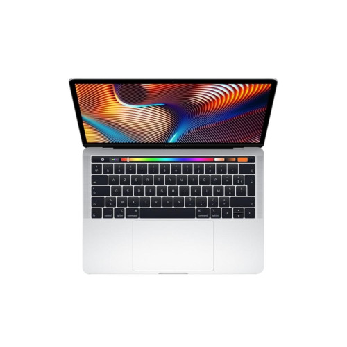 Apple - MacBook Pro Touch Bar 13" 2019 Core i7 2,8 Ghz 16 Go 512 Go SSD Argent Apple  - Macbook reconditionné