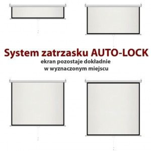 Art Manual Screen 4:3 Semi-Automatic 120`` 244x183cm MS-120 4:3