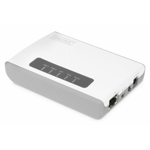 Assmann - DIGITUS 2-Port USB2.0 Wireless Multif. Netw.Server,300Mbps Assmann  - Serveur d'impression