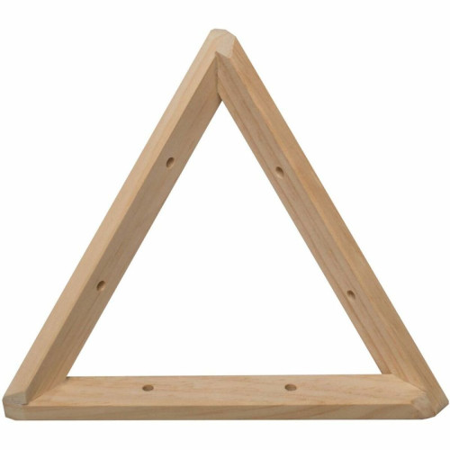 Astigarraga - Equerre triangle en pin brut 20 cm. Astigarraga  - Etagères Murale