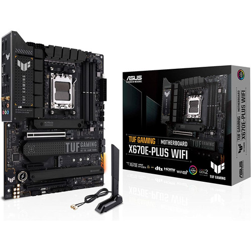 Asus - TUF GAMING X670E-PLUS WIFI Asus  - Carte mère AMD