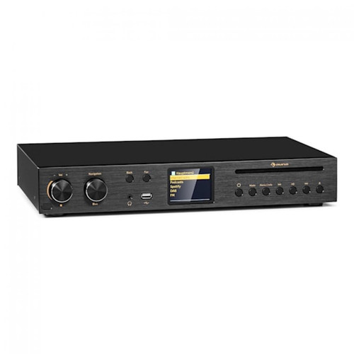 Auna - Black Star Amplificateur-récepteur HiFi CD Internet/DAB+/FM Radio Auna  - Auna