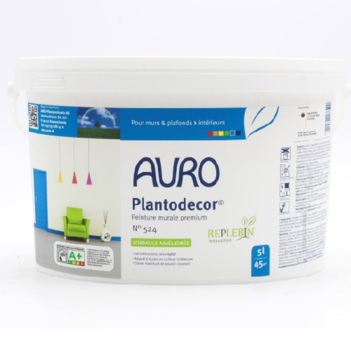 Auro - Plantodecor® Peinture murale premium n°524  (Volume  : 1 litre) Auro  - Peinture intérieure Auro