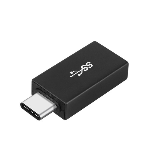Câble antenne Avizar Adaptateur USB-A Femelle vers USB-C Mâle Ultra-compact Noir