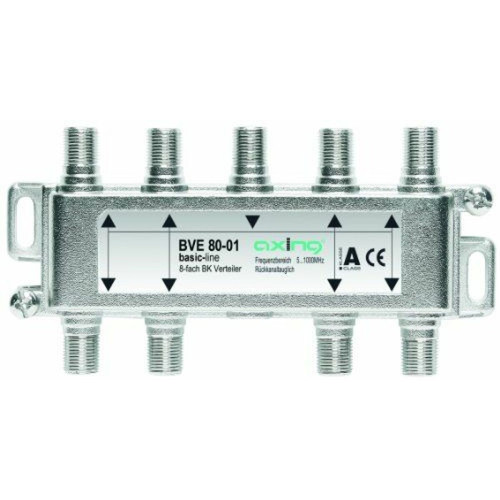 Axing - Axing BVE 80-01 Répartiteur large bande 8 x 5-1000 MHz (Import Allemagne) Axing  - Axing