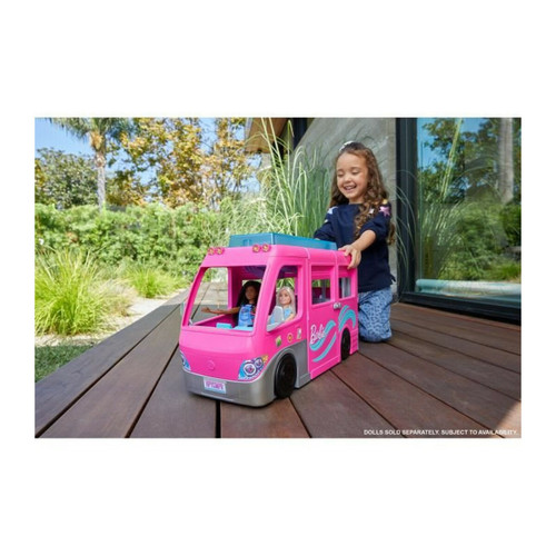Poupées Barbie - Mega Camping-Car De Barbie - Accessoire Poupee