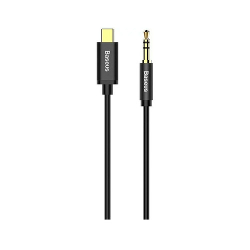 Câble antenne Baseus Yiven Baseus USB-C 2.0 a Jack 3.5mm Negro