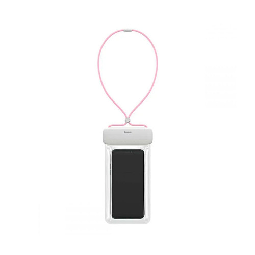 Baseus - Bolsa impermeable Baseus 7.2" blanca y rosa Baseus  - Coque, étui smartphone Baseus