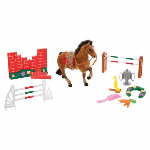 Poupées Be Toys - Go Babies Mon cheval de course
