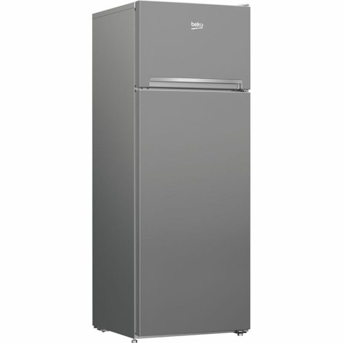 Beko - Réfrigérateur 2 portes BEKO RDSA240K40SN 223L Gris Acier Beko  - Refrigerateur largeur 80 cm