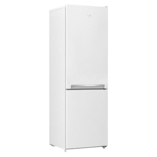 Beko - Réfrigérateur combiné 54cm 262l statique blanc - RCSA270K40WN - BEKO Beko  - Refrigerateur distributeur de glacons
