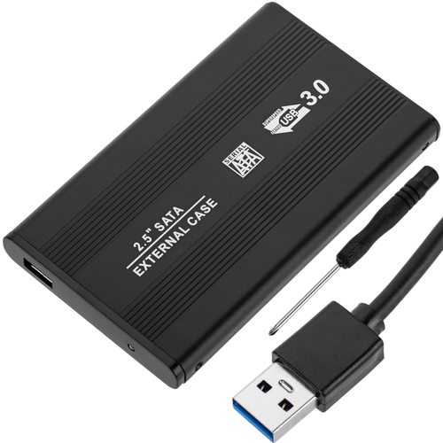 Bematik - Boîtier externe pour disque dur 2.5 HDD SATA 3.0 à USB 3.0 à 5 Gbps aluminium Bematik  - Boitier disque dur et accessoires Bematik