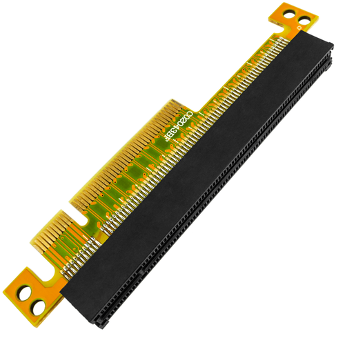 Bematik - Carte de montage de 27,3 mm. Adaptateur Riser card PCI-Express 8X à 16X Bematik  - Boitier disque dur et accessoires Bematik