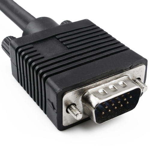 Câble Ecran - DVI et VGA Super VGA câble avec prise audio de 3,5 mm mâle à mâle 0,5 m