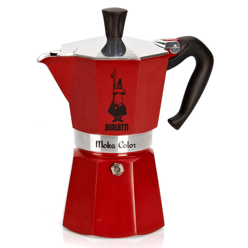 Expresso - Cafetière Bialetti Cafetière italienne 6 tasses rouge - 0004943 - BIALETTI