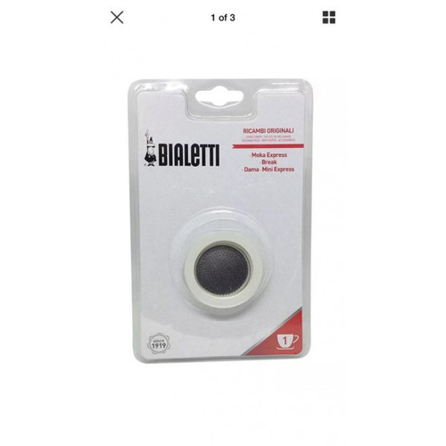 Bialetti - BIALETTI  Grille Micro-Filtre + 3 joints pour Moka / Dama 1 tasse Réf. 0800001 Bialetti  - Bonnes affaires Bialetti