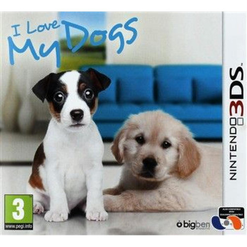 Bigben Interactive - I Love My Dogs (Nintendo 3DS/2DS) Bigben Interactive  - Bonnes affaires Jeux 3DS
