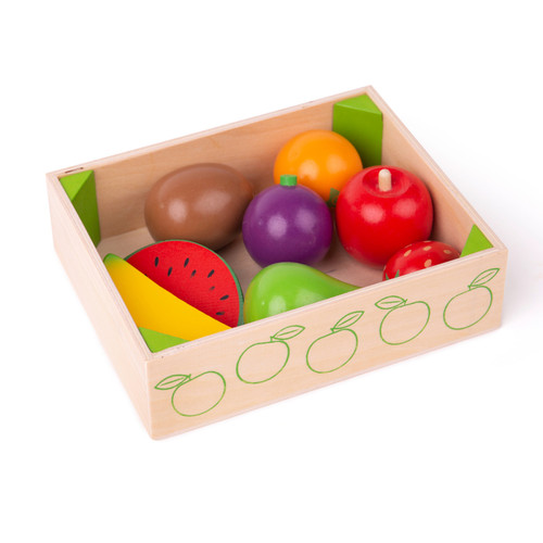 Bigjigs Toys - Jouet de caisse de fruits en bois Bigjigs Toys  - Cuisine et ménage Bigjigs Toys