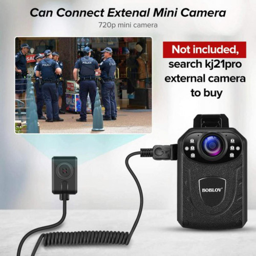 Caméscopes numériques Caméra Boblov KJ21 Pro, à porter sur soi