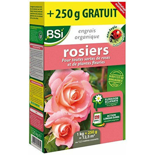 Bsi - BSI Engrais pour Bio Rosier 12,5 m Bsi  - Végétaux Jardinerie