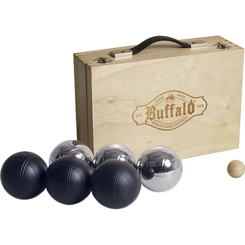 Buffalo - Jeu de boules avec revêtement en poudre en h Buffalo  - Jeux de balles