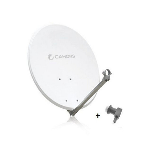 Cahors - Antenne parabolique acier 65cm + lnb - 141200r13 - CAHORS Cahors  - Cahors