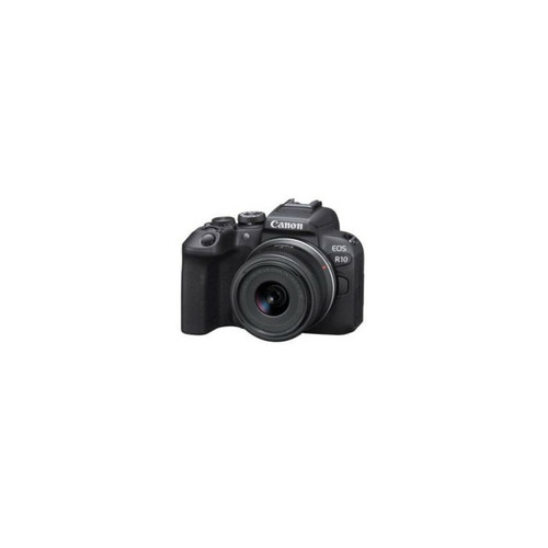 Canon - Appareil photo hybride Canon EOS R10 + RF S 18 45mm f 4.5 6.3 IS STM Canon  - Appareil compact Canon