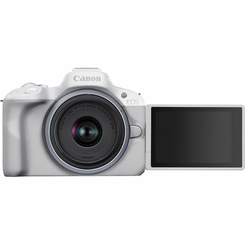 Canon Canon EOS R50 avec objectif 18-45 mm (blanc)