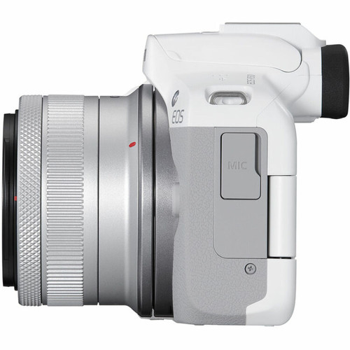 Appareil Hybride Canon EOS R50 avec objectif 18-45 mm (blanc)