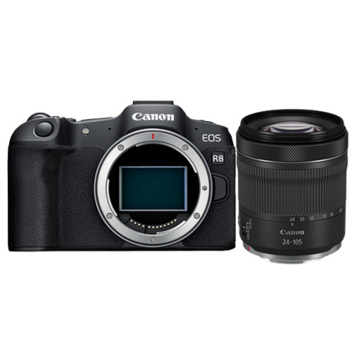 Appareil Hybride Canon Canon EOS R8 Boîtier + RF 24-105 mm f4-7.1 IS STM