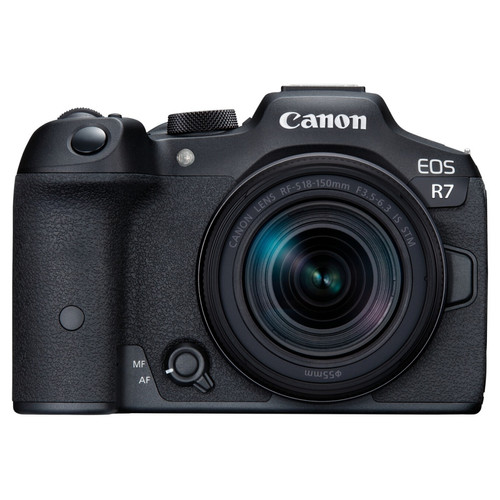Canon Appareil photo hybride Canon EOS R7 + RF S 18 150mm f 3.5 6.3 IS STM