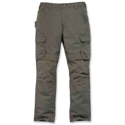 Pantalon de jardinier et bas de protection  Carhartt Pantalon Cargo FULL SWING W42L32 T52 vert militaire - CARHARTT - S1103335217W42L32