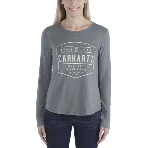Haut de jardinier Carhartt T-shirt manches longues femme GRAPHIC taille XL vert balsam - CARHARTT - S1103929G02XL