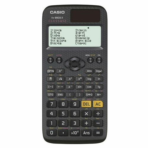 Accessoires Bureau Casio Calculatrice scientifique Casio FX-85CEX Noir