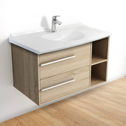 Cedam - Vasque à encastrer 105 cm Lavabo de salle de bain Blanc Cedam  - Vasque