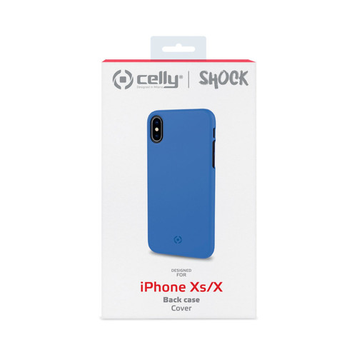 Celly Celly Shock coque de protection pour téléphones portables 14,7 cm (5.8') Housse Bleu