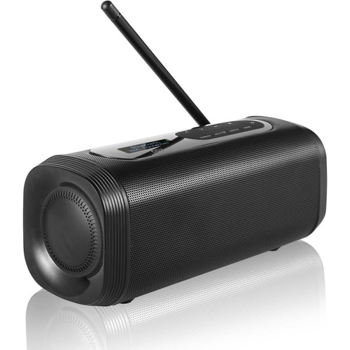 CGV - Enceinte nomade Bluetooth Radio DAB+ FM - MY SPEAKER+ Noir - Portée 10m, Bluetooth 5.0, Alarme / Réveil, Autonomie 10h CGV  - Enceinte nomade