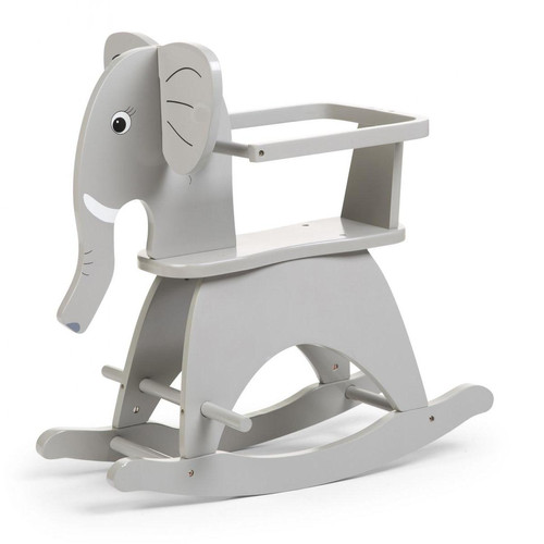Childhome - CHILDHOME Elephant A Bascule + Barre MDF Gris Childhome  - Childhome