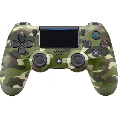 Chrono - Sony Manette PlayStation 4 officielle, DUALSHOCK 4, Sans fil, Batterie rechargeable, Bluetooth-Vert Camouflage Chrono  - Retrogaming