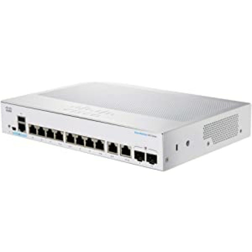 Cisco - CBS220-8T-E-2G-EU Business Switching CBS220 Smart 8-port Gigabit 2x1G SFP uplink external power supply Cisco  - Cisco
