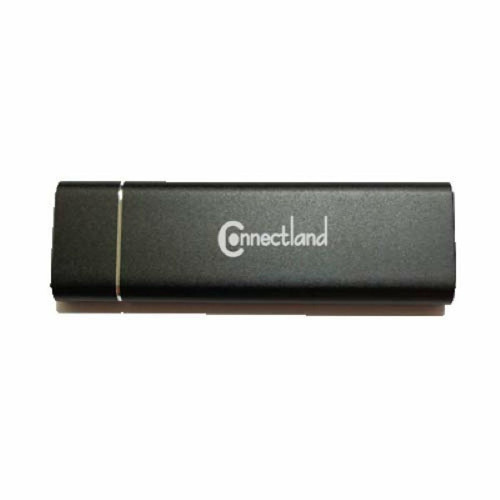 Connectland - Boitier externe USB 3.0 Type C pour SSD M.2 NVMe (Noir) Connectland  - Connectland